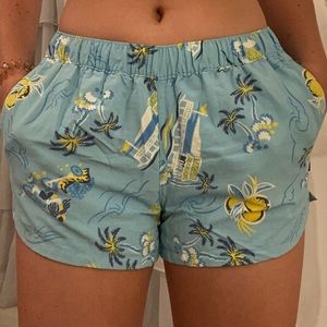Beachy patterned Patagonia shorts